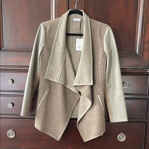 Vince open front jacket, size medium. New with tags.